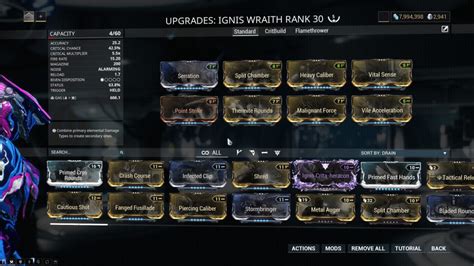 ignis wraith build